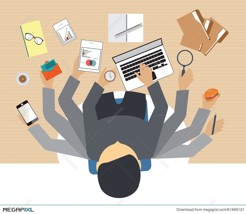 Hard working. | CanStock - Clip Art Library