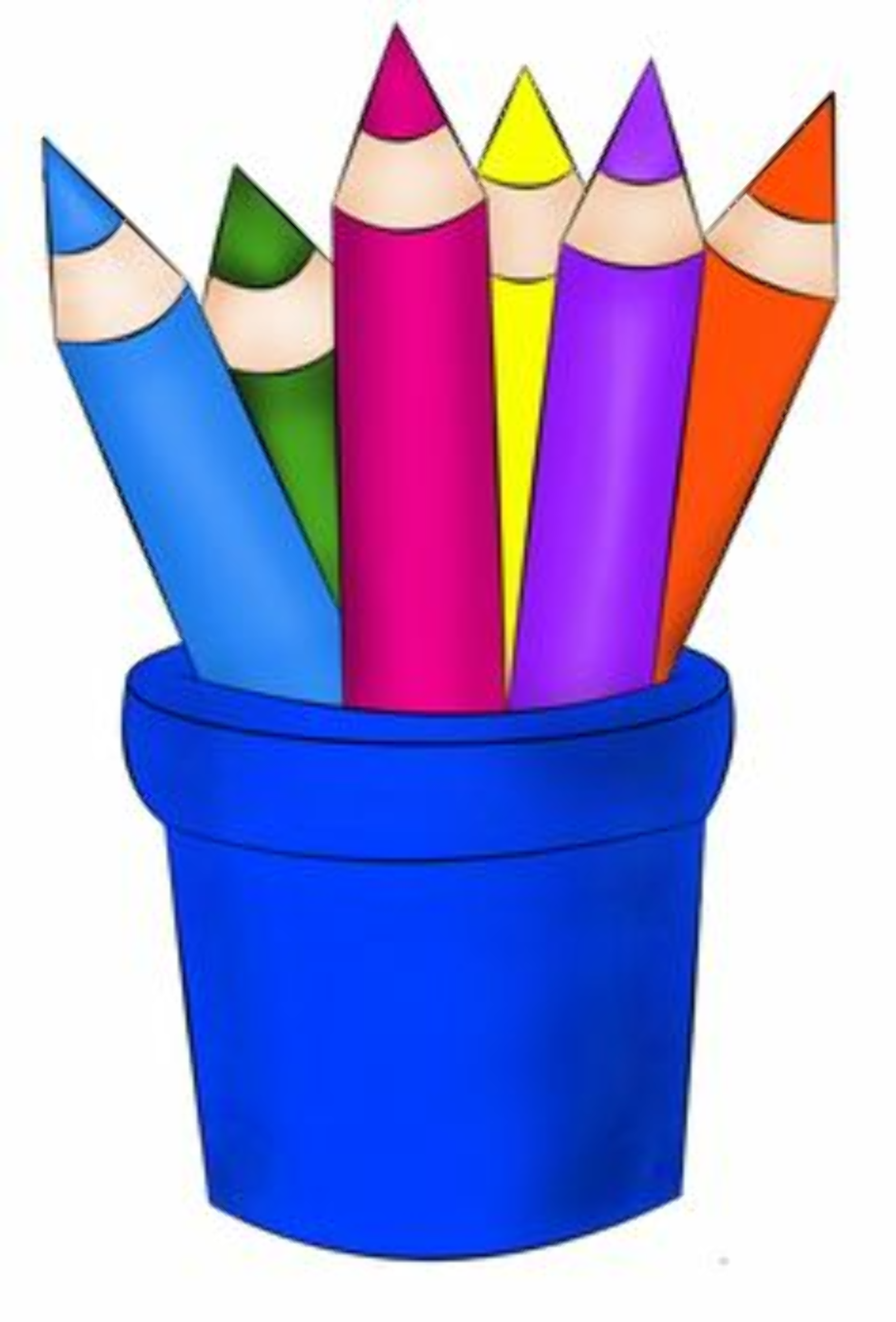 Crayons Stylos School Clipart Clip Art Preschool Activities | Images ...