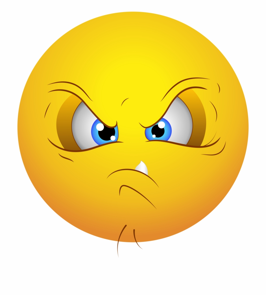 Angry Emoji Smiley Face Clip Art