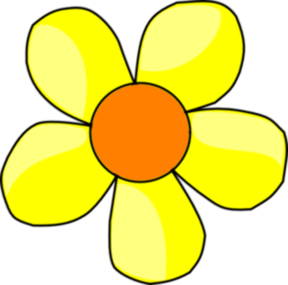 flowers clipart yellow