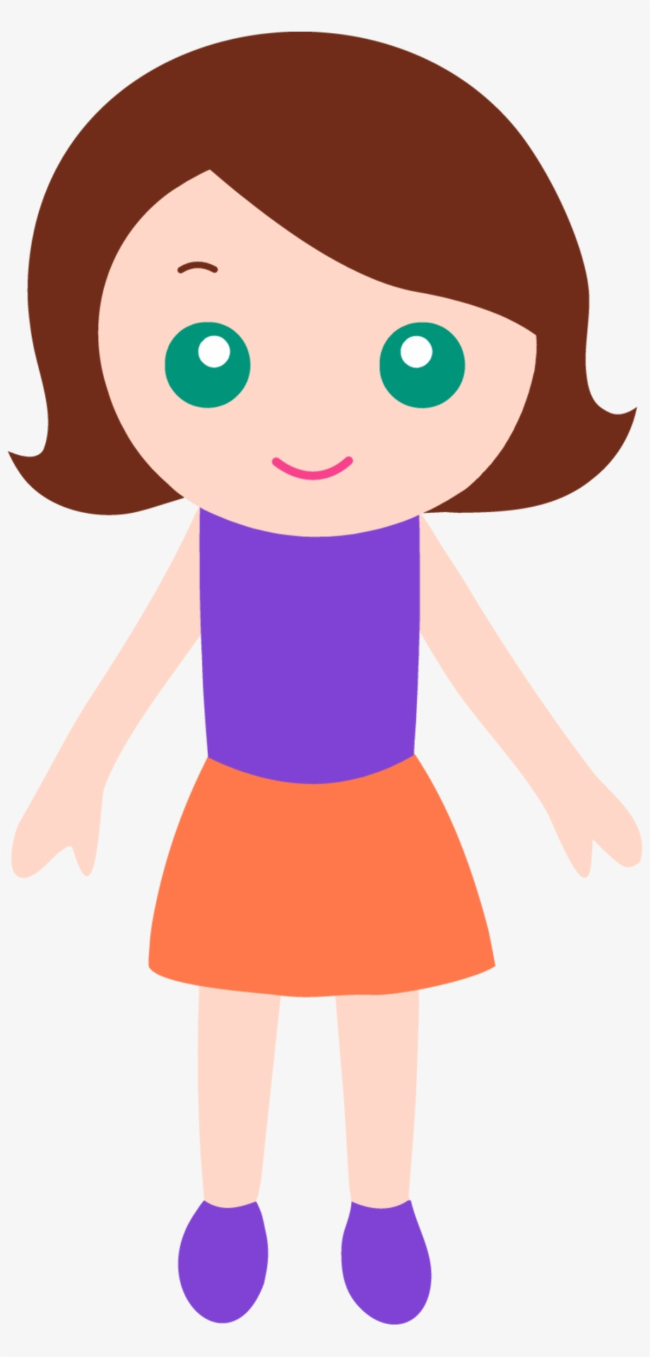 girl clipart transparent background