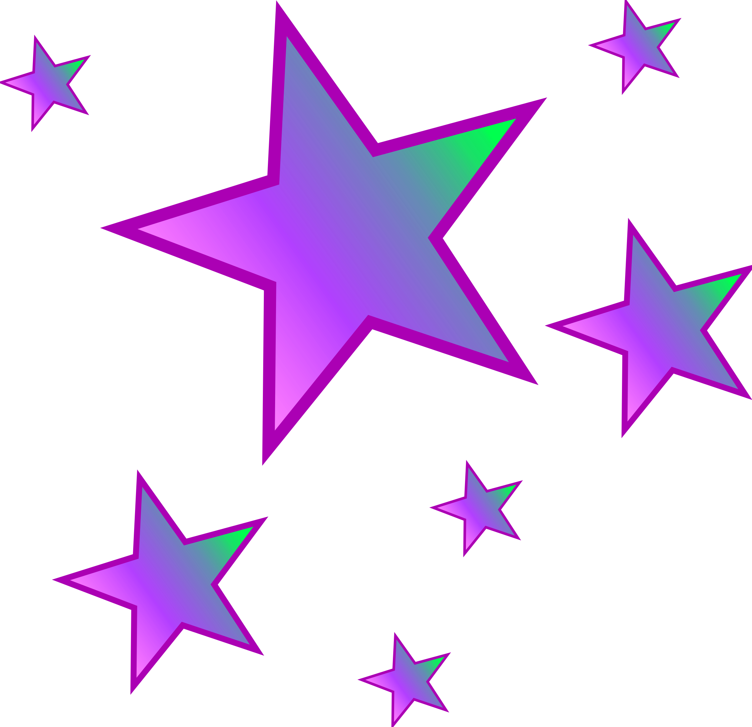 Los Dibujos Animados Llenan El Cielo De Estrellas Png Clipart Pngocean ...