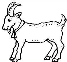 Free goat clipart 2