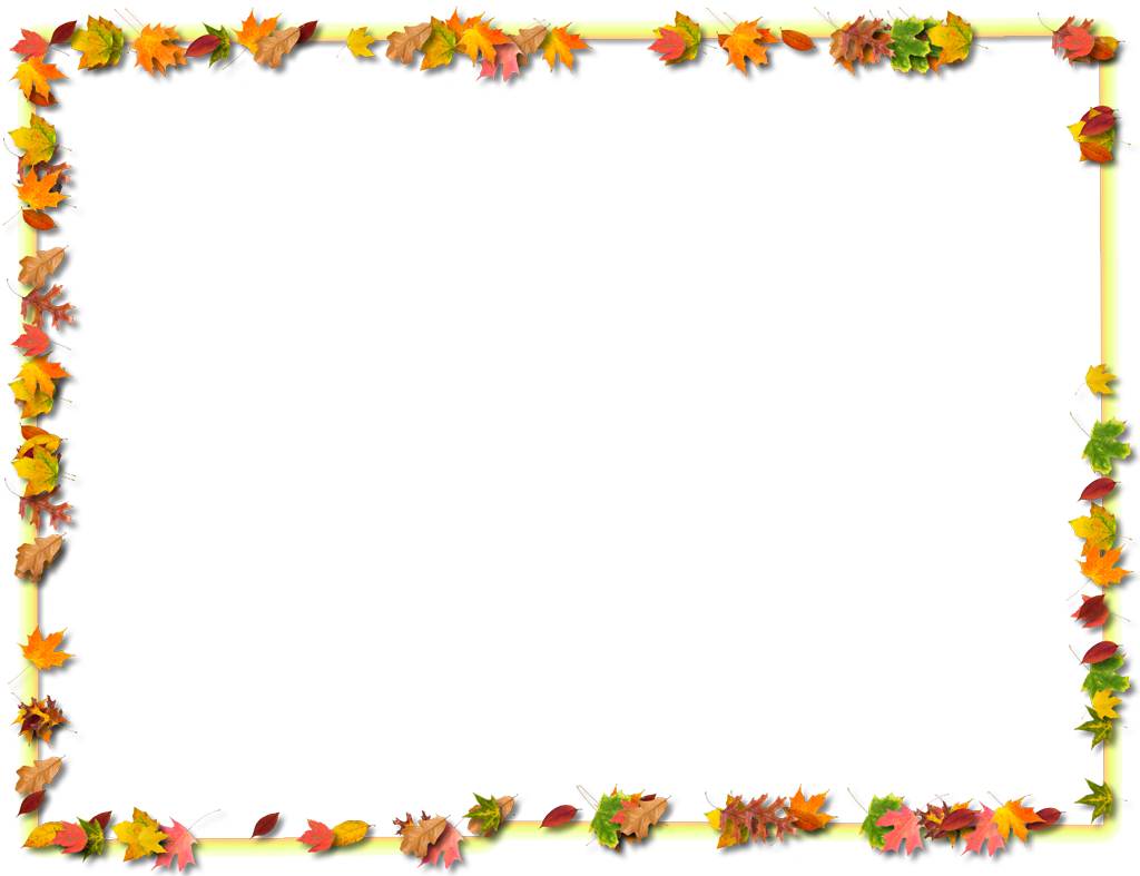 Free fall borders download clip art on png