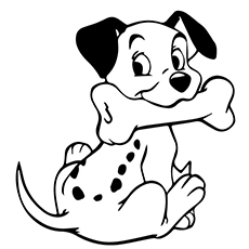 101 Dalmatians Coloring Pages