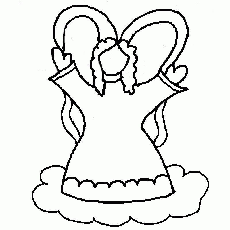 Angel Coloring Pages