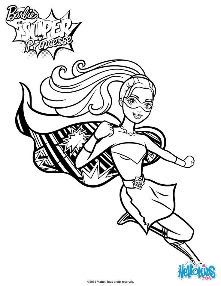 Barbie Coloring Pages