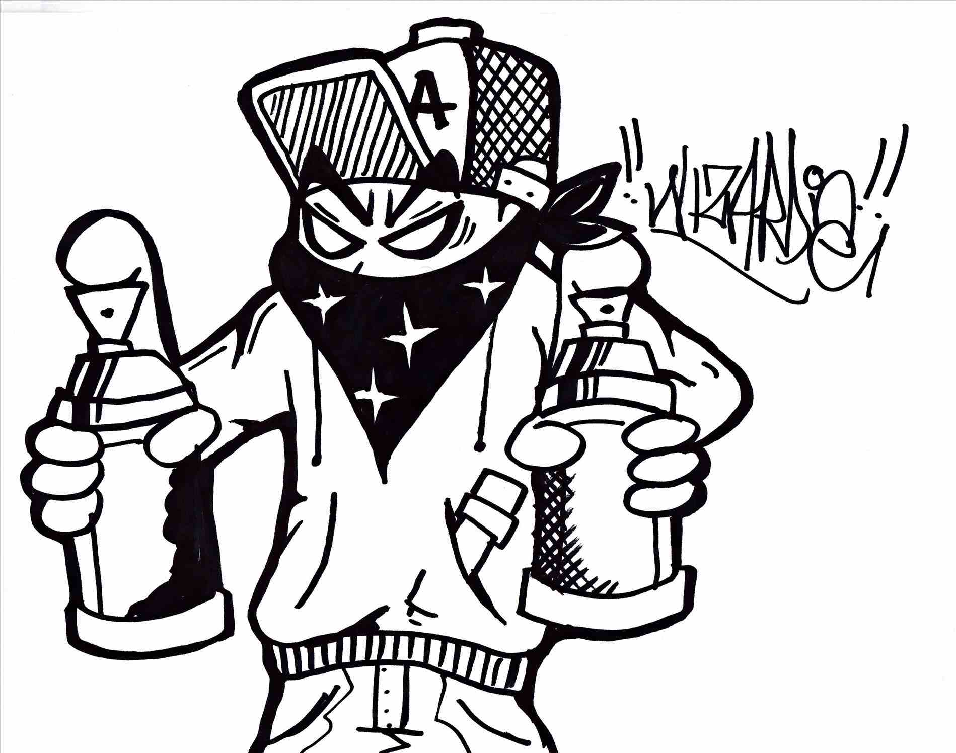 Graffiti Coloring Coloring Pages