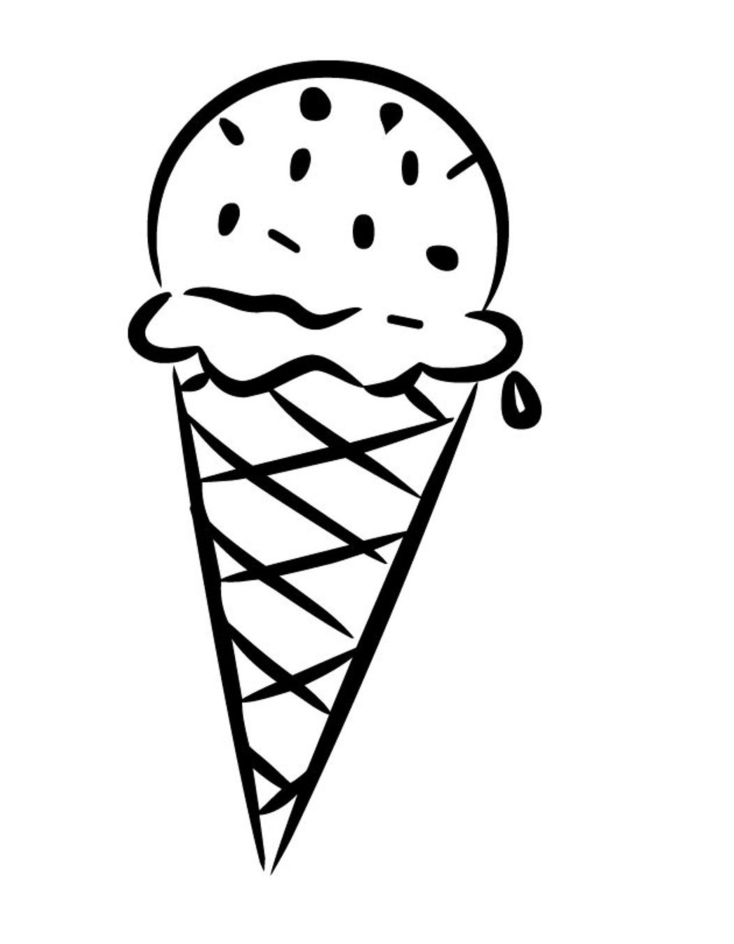 free printable ice cream coloring pages for kids - coloring pages of ...