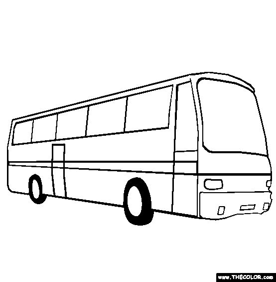 Magic School Bus Coloring Page