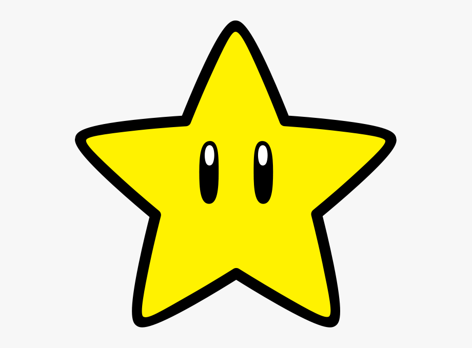 Mario Star Clip Art