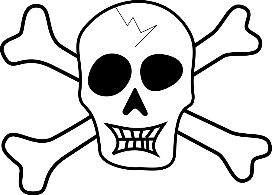 Pirate Skull Clipart, vector clip art online, royalty free design ...