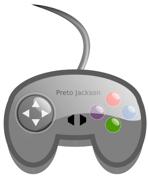 Game Controller clip art - vector clip art online, royalty free ...