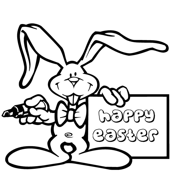 easter bunny cartoon funny