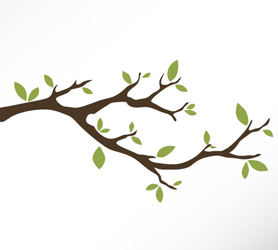 Tree Branch Vinyl Wall Decal Sticker by StarstruckIndustries