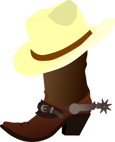 Cowboy Hat Clipart Black And White | Clipart Panda - Free Clipart ...