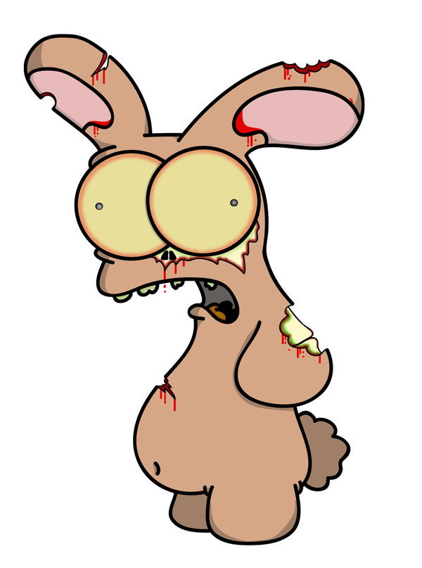 Zombie Bunny by Comrade-Max on deviantART