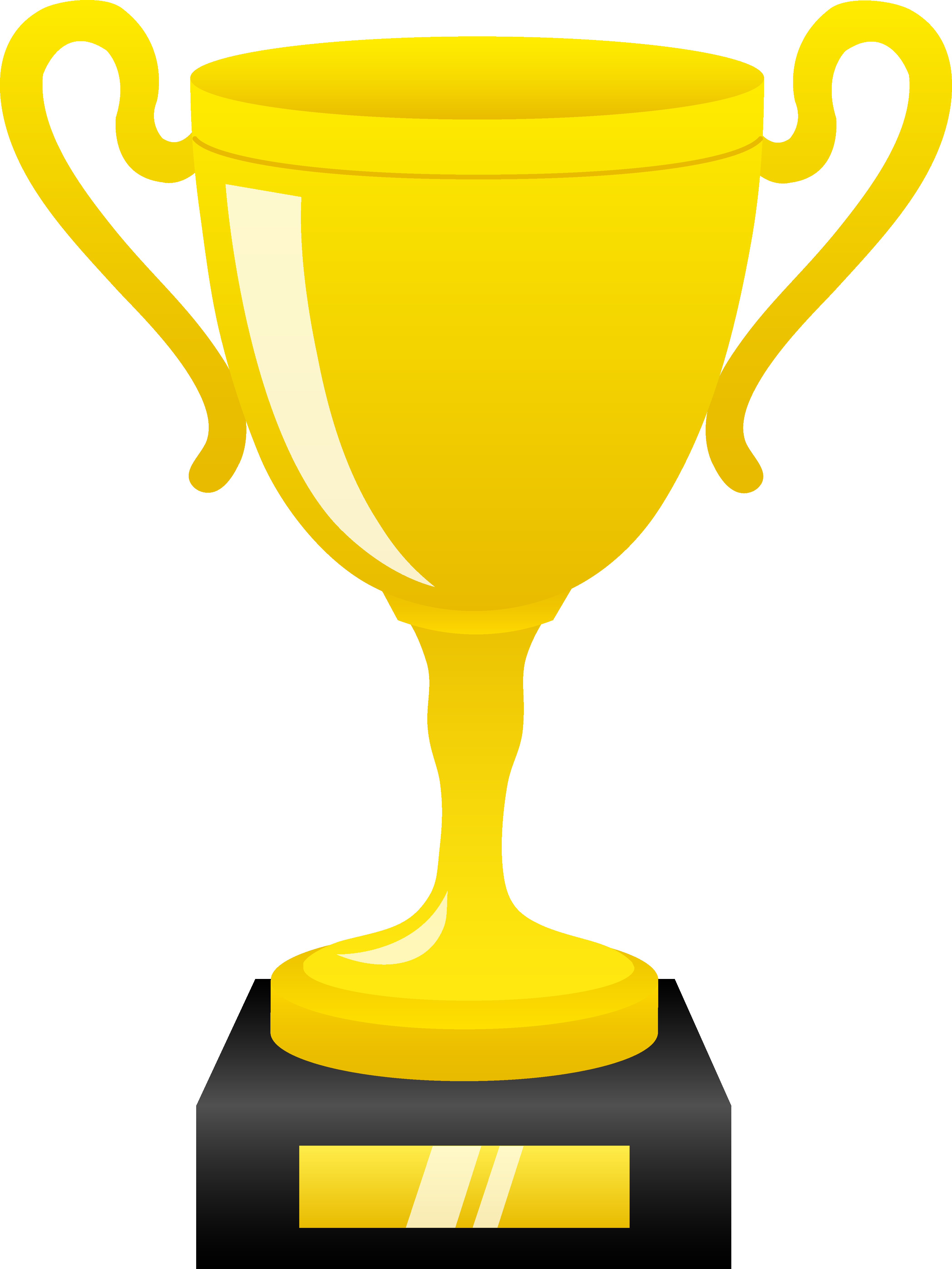 Shiny Golden Trophy - Free Clip Art