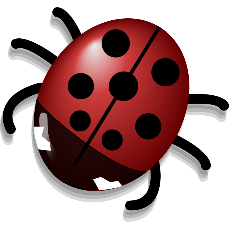 Clipart - Ladybug