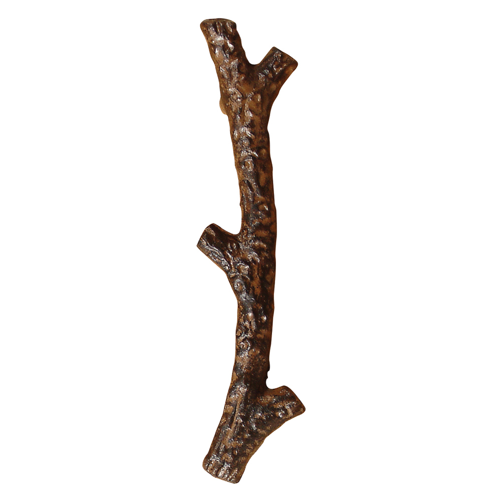 Rustic Hardware: Metal Tree Branch Door Handle|Black Forest Decor