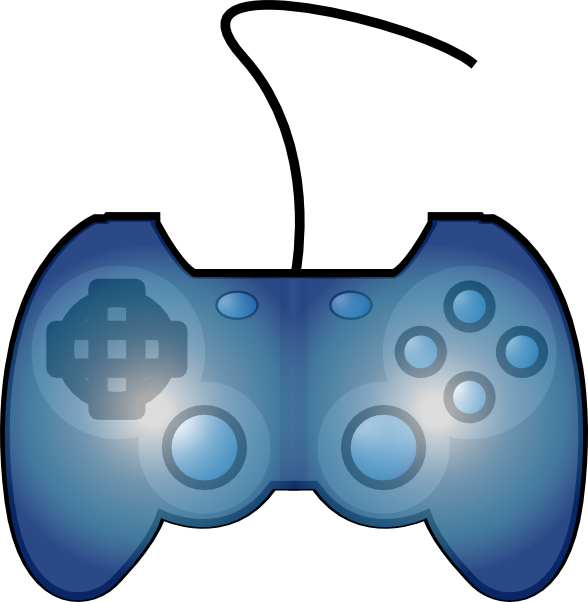 Joypad Game Controller clip art - vector clip art online, royalty ...