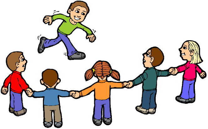 Playing children Clip Art