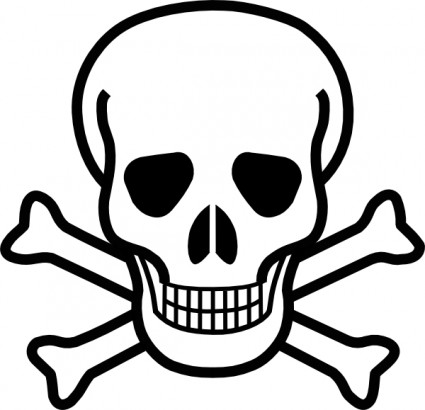 Skull And Crossbones clip art Vector clip art - Free vector for ...