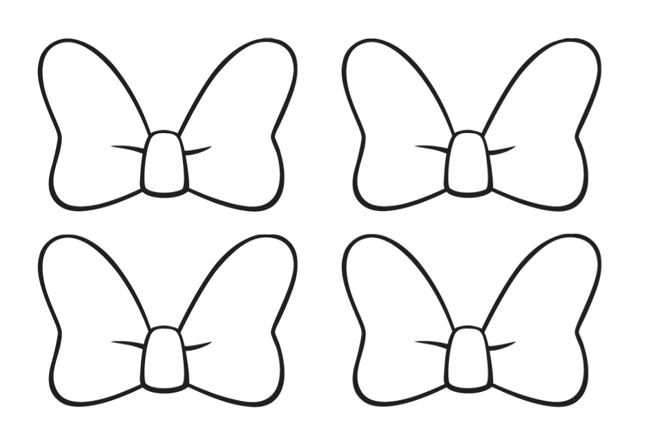 Minnie Mouse Bow Clip Art