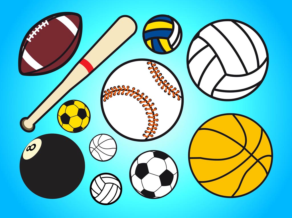 Sports Equipment Clip Art