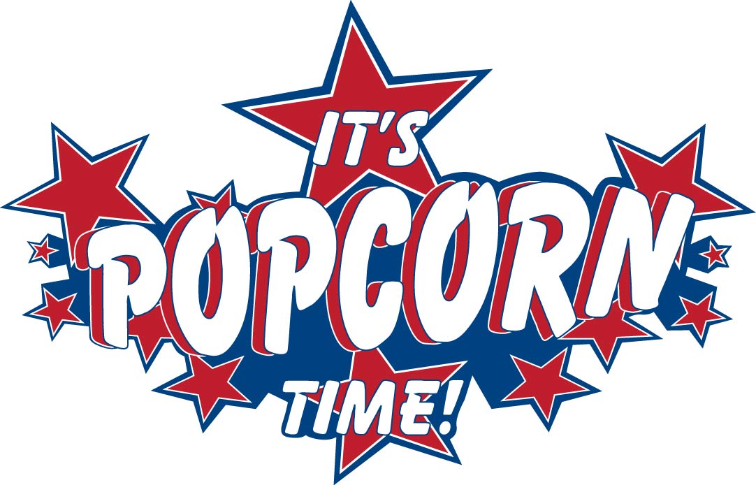 Popcorn Clipart Black And White