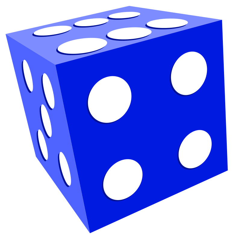 Free to Use & Public Domain Dice Clip Art