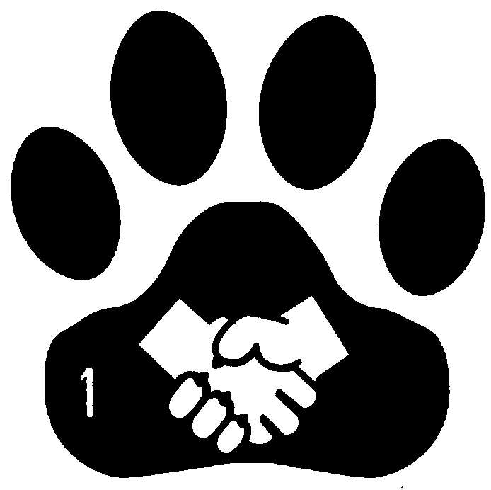 Bobcat Paw Print Clip Art