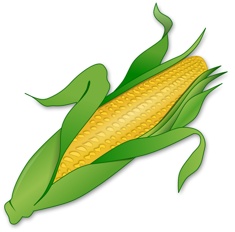 Corn Clipart Black And White