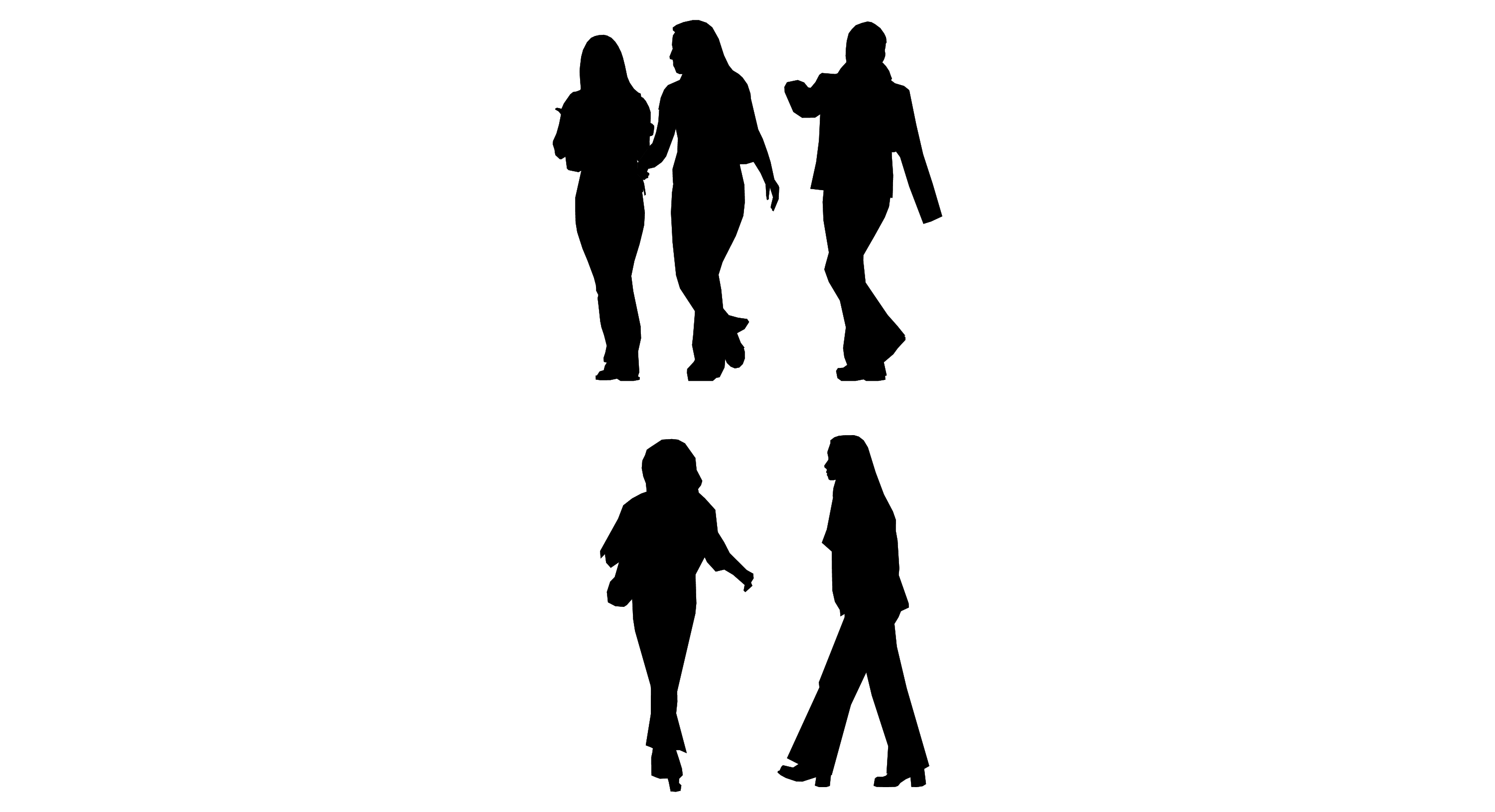 Walking Silhouette Png - ClipArt Best