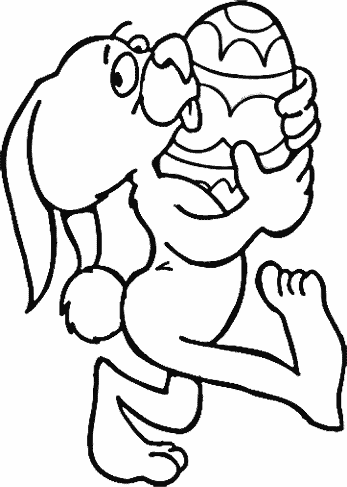 Bunny Coloring Pages | ColoringMates.