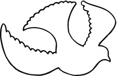 Doves Outline - ClipArt Best