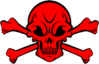 Crossbones Clip Art