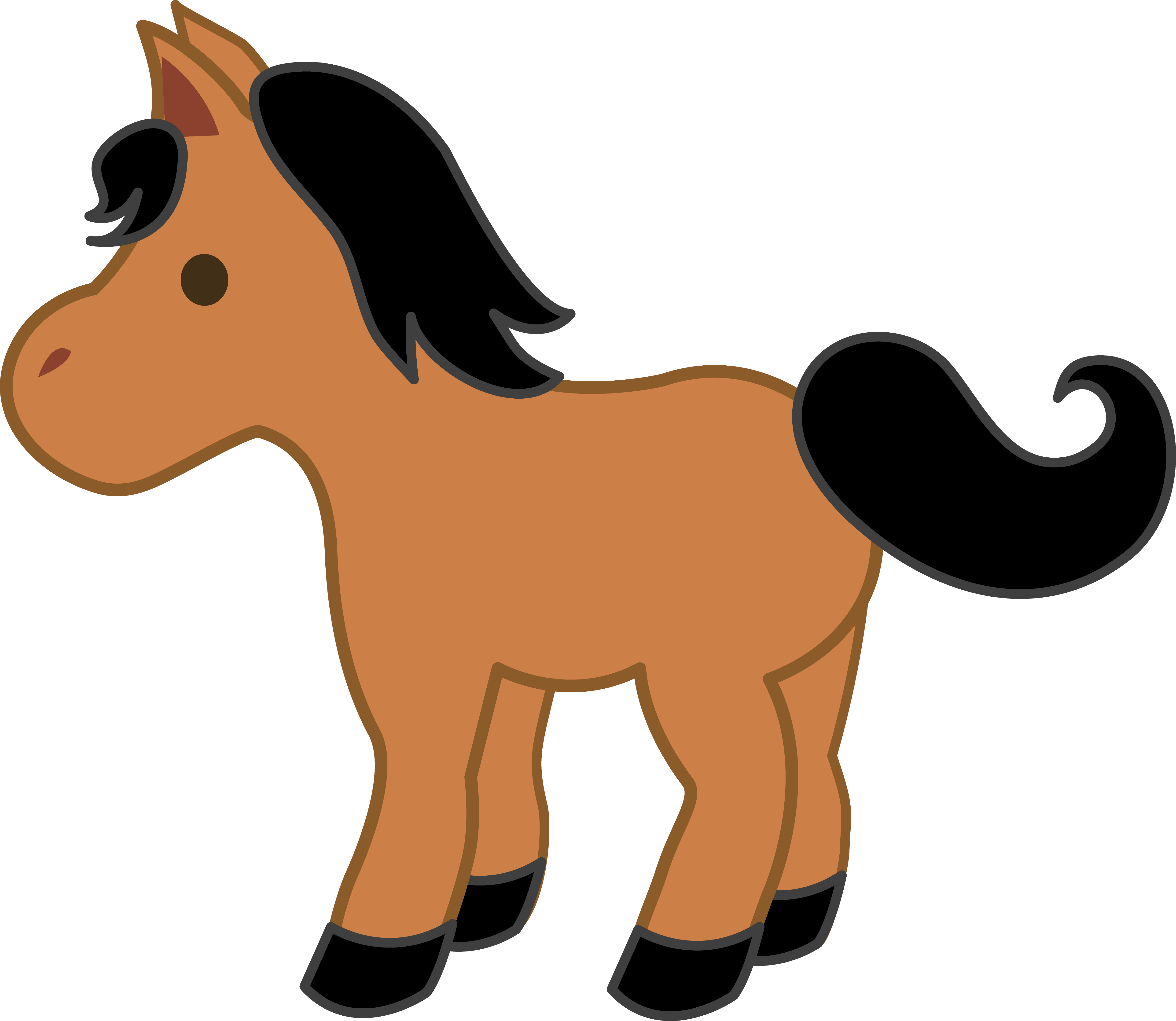 Baby Horse Clipart | Clipart Panda - Free Clipart Images