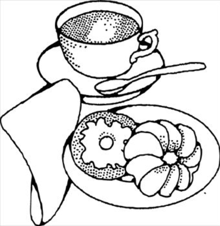 Coffee And Donuts Clipart