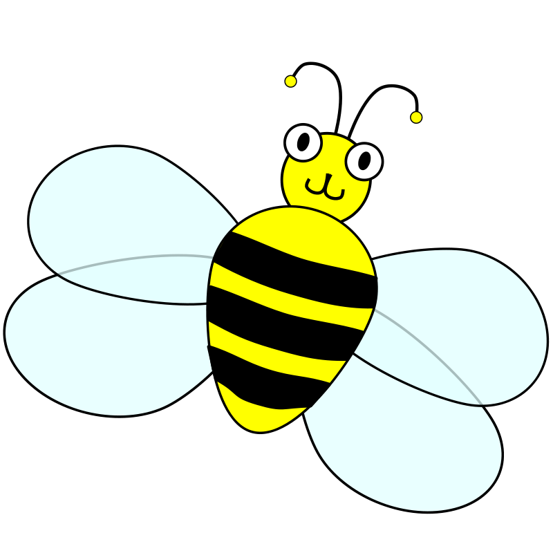 Cute Spelling Bee Clipart