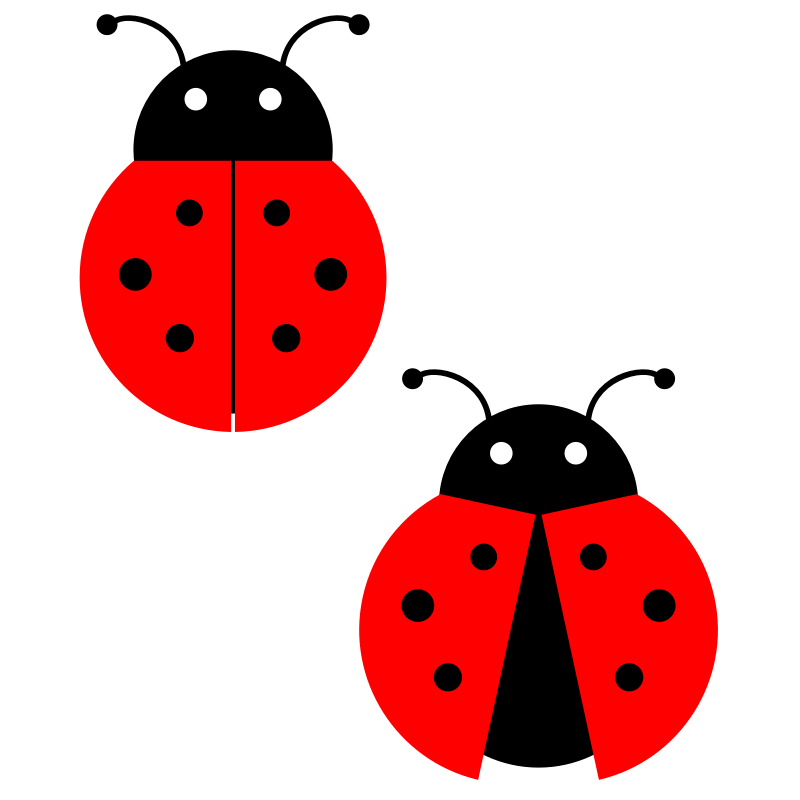 Clipart - Ladybug