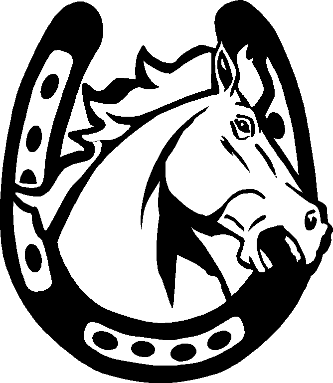 Cartoon Horse Shoe