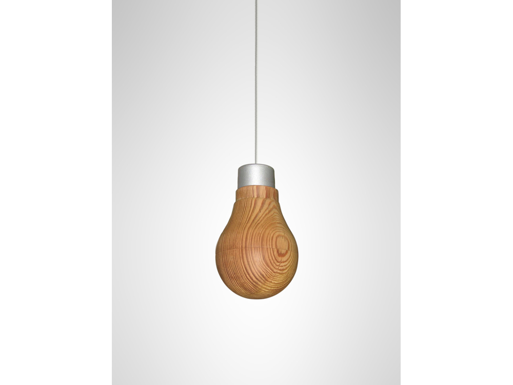 WOODEN LIGHT BULB BY RYOSUKE FUKUSADA | FINGERSXCROSSED