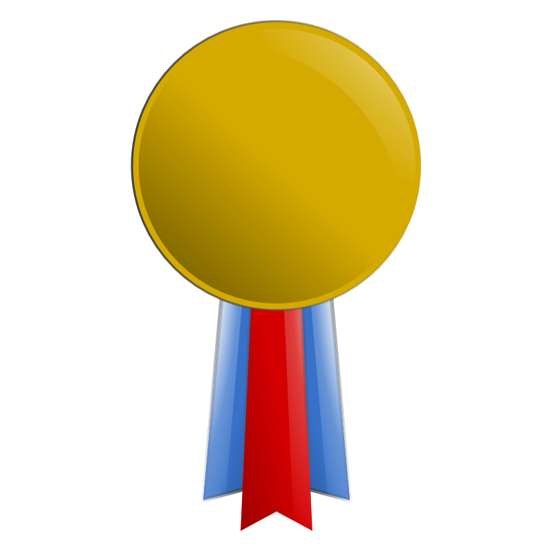 Clip Art Gold Medal