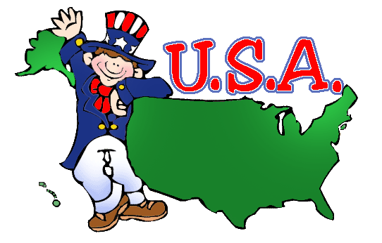 Clip Art Usa Map - 101 Travel Destinations | 101 Travel Destinations