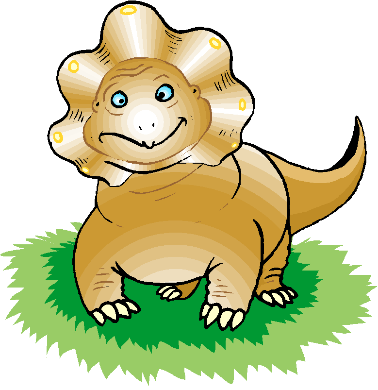 Baby dinosaur clip art free