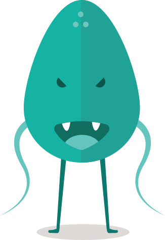 Cute Fun Monster Clipart