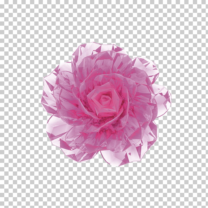 Face 3D computer graphics Cream Flower, 3D Flowers PNG.