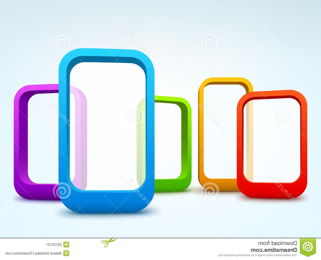 HD 3d Vector Frame File Free » Free Vector Art, Images.