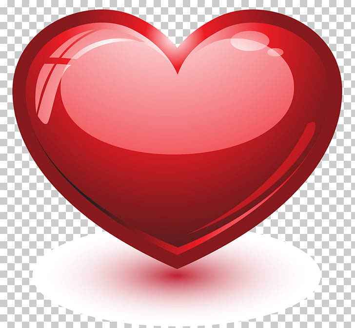 Heart 3D computer graphics , heart PNG clipart.